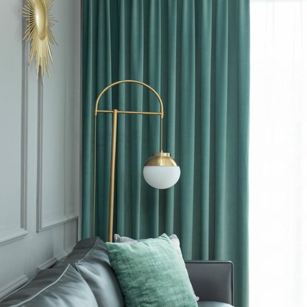 Nordic Simple Solid Color Window Curtains Luxury Grey Velvet Curtain for Bedroom and Living Room
Nordic Simple Solid Color Window Curtains Luxury Grey Velvet Curtain for Bedroom and Living Room