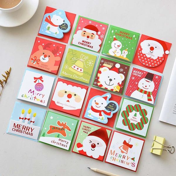 greeting cards 16/20/24 pcs christmas card mini blessing with envelope year postcard gift xmas party
greeting cards 16/20/24 pcs christmas card mini blessing with envelope year postcard gift xmas party