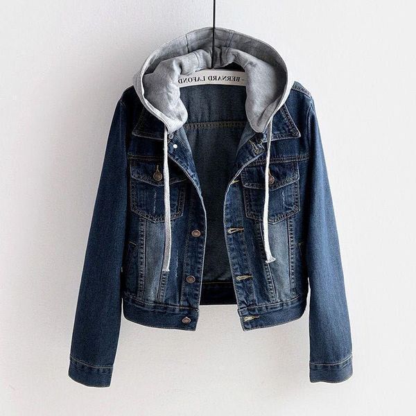 women's jackets spring autumn woman coat denim female single breasted long sleeve plus size jackets1, Black;brown
women's jackets spring autumn woman coat denim female single breasted long sleeve plus size jackets1, Black;brown