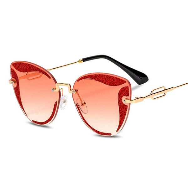 sunglasses cat women luxury designer fashion frameless gradient sun glasses brand retro eyeglasses for men brown fml, White;black
sunglasses cat women luxury designer fashion frameless gradient sun glasses brand retro eyeglasses for men brown fml, White;black