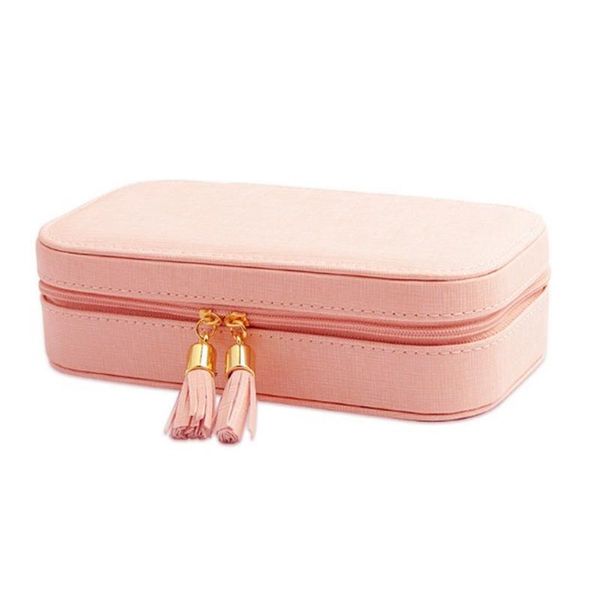 jewelry organizer display travel jewelry case boxes portable box button leather storage zipper jewelers, Pink;blue
jewelry organizer display travel jewelry case boxes portable box button leather storage zipper jewelers, Pink;blue