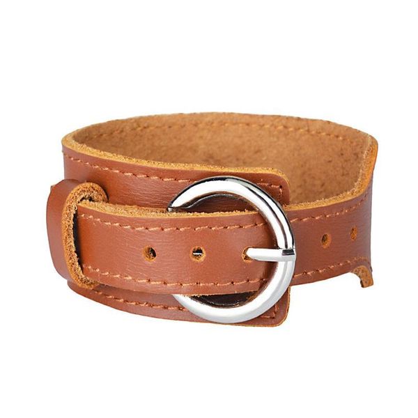 fashion shou biao kou wide leather cattle leather bracelet men ornament fash qyllqo
fashion shou biao kou wide leather cattle leather bracelet men ornament fash qyllqo