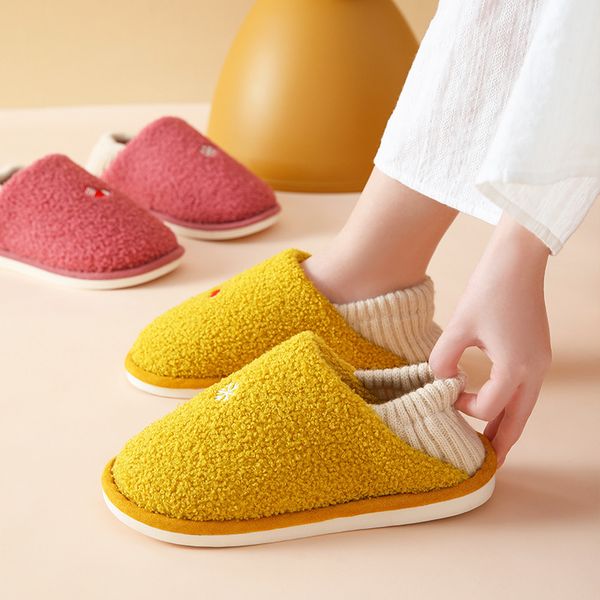 women lovely slippers warm plush anti-slip couples indoor home slippers soft sole comfortable shoes women men footwear sh1025 x1020, Black
women lovely slippers warm plush anti-slip couples indoor home slippers soft sole comfortable shoes women men footwear sh1025 x1020, Black