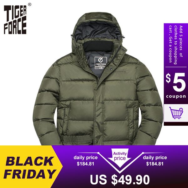 tiger force winter men jacket male padded coat mens parka spring autumn warm jacket men casual hooded jackets outerwear c1201 c1204, Black;brown
tiger force winter men jacket male padded coat mens parka spring autumn warm jacket men casual hooded jackets outerwear c1201 c1204, Black;brown