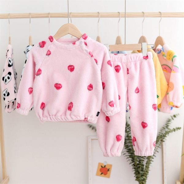 baby and cartoon 2pcs 10 colors thickened warm comfortable home suit kids fashion girls boys 2 pieces sets y200525, White
baby and cartoon 2pcs 10 colors thickened warm comfortable home suit kids fashion girls boys 2 pieces sets y200525, White
