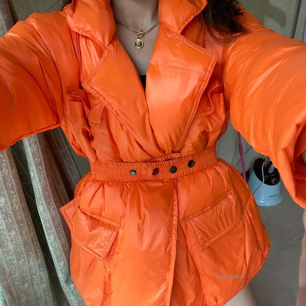 2020 winter jacket fashion new women down jacket simple design coats orange with belt warm thicken casual snow down parka yrf105 c1204, Black
2020 winter jacket fashion new women down jacket simple design coats orange with belt warm thicken casual snow down parka yrf105 c1204, Black