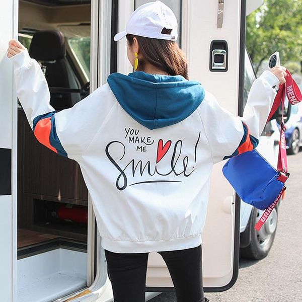women's jackets autumn women hooded jacket cotton coat preppy loose solid color long sleeve zipper female windbreaker mori girl, Black;brown
women's jackets autumn women hooded jacket cotton coat preppy loose solid color long sleeve zipper female windbreaker mori girl, Black;brown