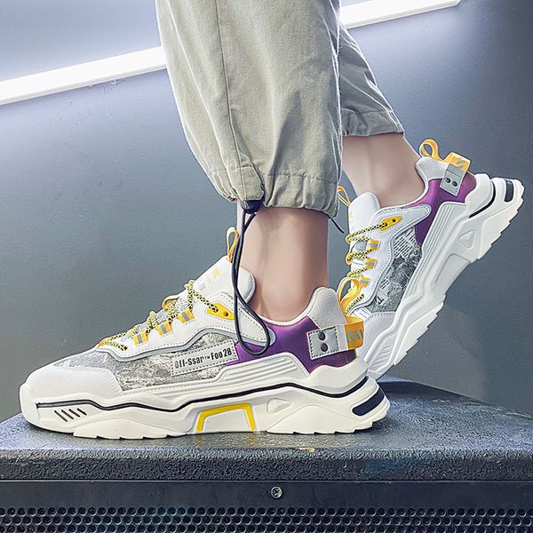 2020 new autumn and winter board trend men's running sports leisure casual youth dad ins fashion shoes, Black
2020 new autumn and winter board trend men's running sports leisure casual youth dad ins fashion shoes, Black