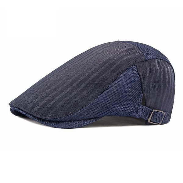 berets beret cap summer hat men women ivy sboy flat male female breathable mesh retro artist painter 053, Blue;gray
berets beret cap summer hat men women ivy sboy flat male female breathable mesh retro artist painter 053, Blue;gray
