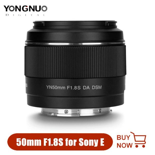 yongnuo yn50mm f1.8 f1.8s da dsm lens for sony e-mount mirrorless cameras aps-c auto focus lens for sony a6300 a6400 a6500 nex7
yongnuo yn50mm f1.8 f1.8s da dsm lens for sony e-mount mirrorless cameras aps-c auto focus lens for sony a6300 a6400 a6500 nex7