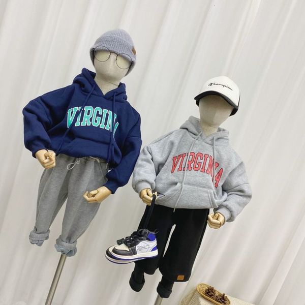 2020 new wear children's plush sweater men's and women's warm korean hoodie letter cotton, Black
2020 new wear children's plush sweater men's and women's warm korean hoodie letter cotton, Black