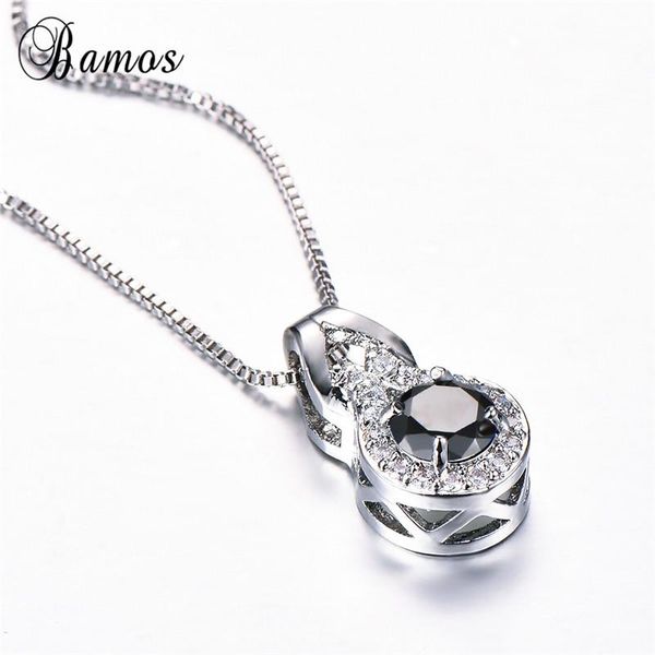 pendant necklaces bamos brand black/pink/blue gourd & pendants couple choker necklace charm jewelry for women men wedding gift 2021, Silver
pendant necklaces bamos brand black/pink/blue gourd & pendants couple choker necklace charm jewelry for women men wedding gift 2021, Silver