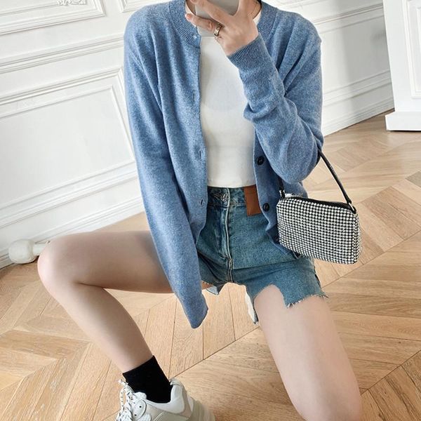 knitted cardigan 2020 new o-neck single-breasted women and men sweater coat female knitwear outwear, White
knitted cardigan 2020 new o-neck single-breasted women and men sweater coat female knitwear outwear, White