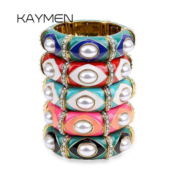 bangle arrivals bohemian colorful enamel elastic bracelet statement for girls women party jewelry fashion pearl, Black
bangle arrivals bohemian colorful enamel elastic bracelet statement for girls women party jewelry fashion pearl, Black