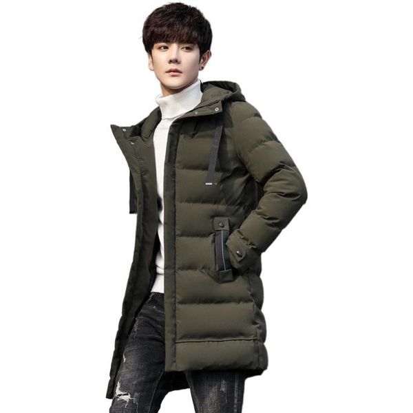 men's down & parkas boutique long to keep warm in winter 2021 men leisure joker cotton-padded clothes fit show high thin zipper coat, Black
men's down & parkas boutique long to keep warm in winter 2021 men leisure joker cotton-padded clothes fit show high thin zipper coat, Black