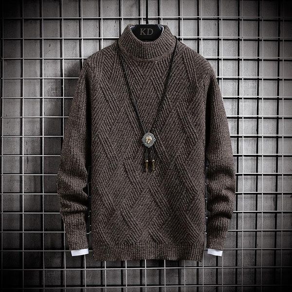 men's sweaters 2021 sweater men fit knitted solid o-neck male pullover long sleeve argyle autumn casual knitwear loose warm mens clothi, White;black
men's sweaters 2021 sweater men fit knitted solid o-neck male pullover long sleeve argyle autumn casual knitwear loose warm mens clothi, White;black