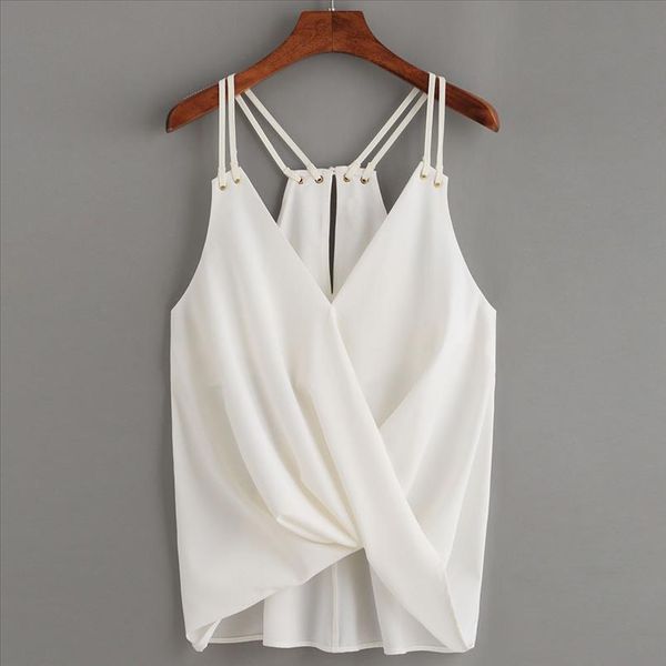 women casual sleeveless shirt vest female summer tank shirt cami ladies fashion camisole camiseta mujer tirantes, White
women casual sleeveless shirt vest female summer tank shirt cami ladies fashion camisole camiseta mujer tirantes, White