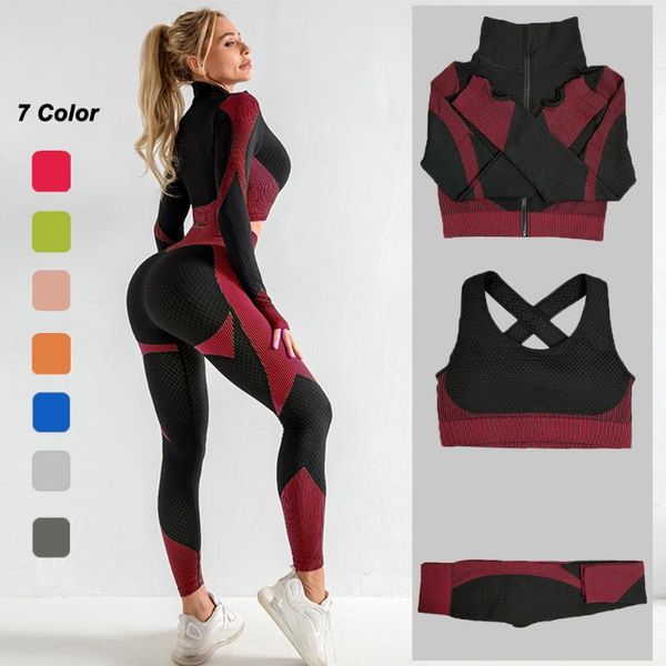 yoga outfits fitness suit workout clothes for women seamless sets long sleeve clothing female sportswear spors set athletic wear, White;red
yoga outfits fitness suit workout clothes for women seamless sets long sleeve clothing female sportswear spors set athletic wear, White;red