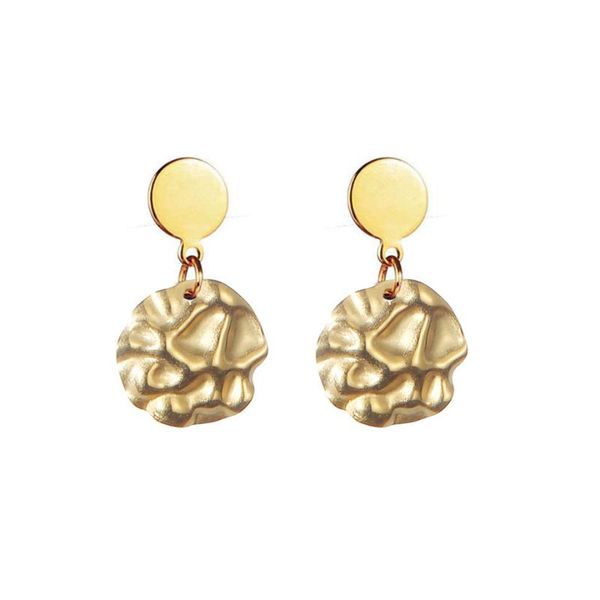 New Korean Statement Earrings for Women Cute Gold Stainless Steel Geometric Dangle Drop Earings Brincos 2021 Fashion Jewelry, Silver
New Korean Statement Earrings for Women Cute Gold Stainless Steel Geometric Dangle Drop Earings Brincos 2021 Fashion Jewelry, Silver