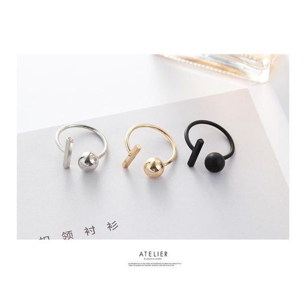simple and minimalist ball round square bar with gold and silver black personality open ring whole sqcdaw beauty888
simple and minimalist ball round square bar with gold and silver black personality open ring whole sqcdaw beauty888