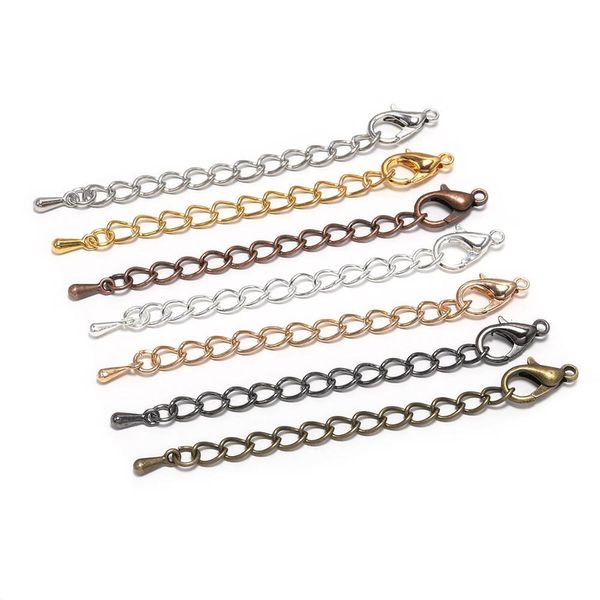 20pcs/lot 50 70mm tone extended extension tail chain lobster clasps connector for diy jewelry making findings bracelet necklace wmtqtx
20pcs/lot 50 70mm tone extended extension tail chain lobster clasps connector for diy jewelry making findings bracelet necklace wmtqtx