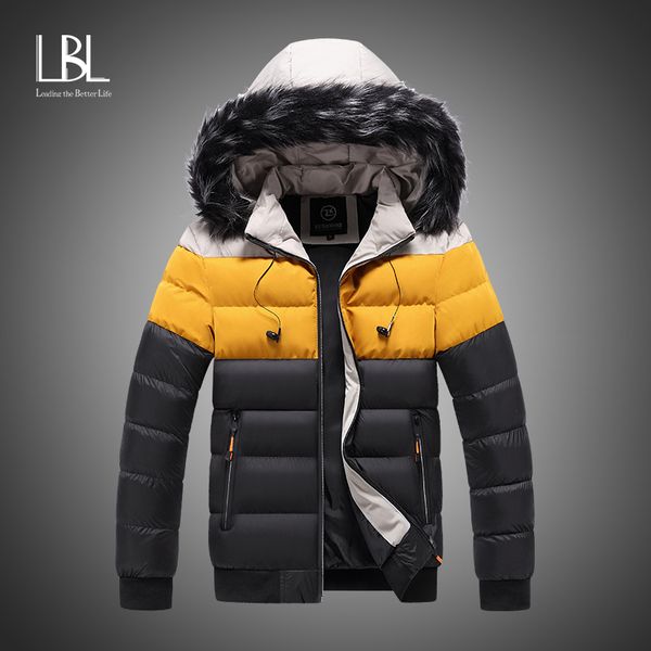 winter jacket men 2020 fashion fur collar male padded parka mens patchwork thick jackets and coats man windbreaker parkas m-5xl c1201, Black;brown
winter jacket men 2020 fashion fur collar male padded parka mens patchwork thick jackets and coats man windbreaker parkas m-5xl c1201, Black;brown