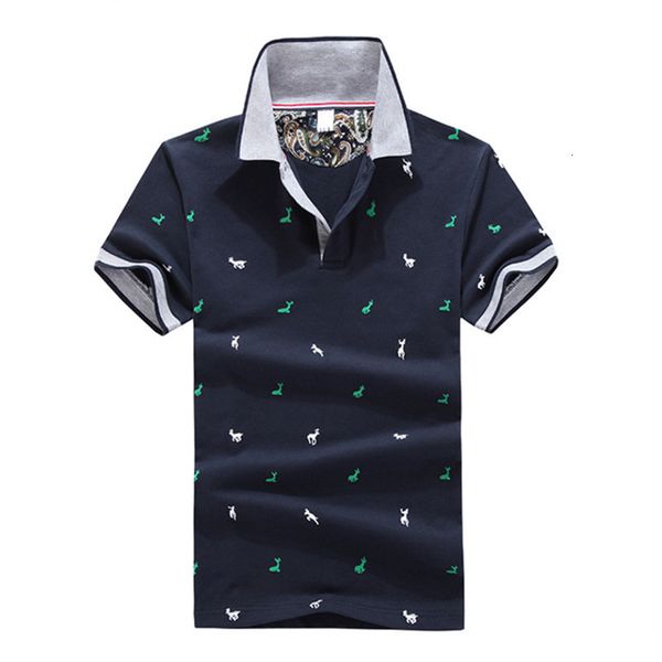 2019 summer short sleeve shirs brand men's clothing fashion printing shirt, White;black
2019 summer short sleeve shirs brand men's clothing fashion printing shirt, White;black