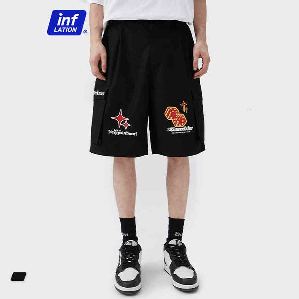 shorts men inf 's wear | 2022 spring and summer fashion brand street loose funny print multi pocket work clothes, White;black
shorts men inf 's wear | 2022 spring and summer fashion brand street loose funny print multi pocket work clothes, White;black