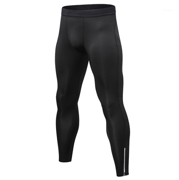 men's pants pro men's sports trousers zipper reflective night running fitness training elastic quick-drying tights 913011, Black
men's pants pro men's sports trousers zipper reflective night running fitness training elastic quick-drying tights 913011, Black