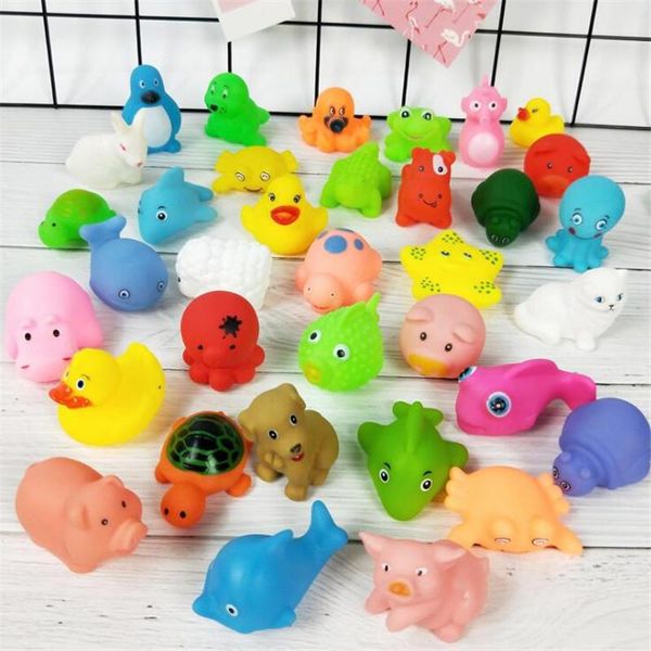 12 cute animal swimming water toys colorful soft rubber floating ball squeezing sound squeaking baby bath toy
12 cute animal swimming water toys colorful soft rubber floating ball squeezing sound squeaking baby bath toy
