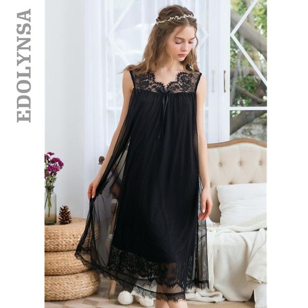 women's sleepwear nightdress plus size lace cotton home dress lingerie babydoll nightgown long white princess style women summer night, Black;red
women's sleepwear nightdress plus size lace cotton home dress lingerie babydoll nightgown long white princess style women summer night, Black;red