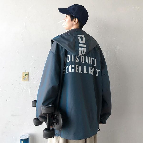 spring 2020 men's trend simple fashion temperament cool gradient hooded jacket masculina hombre streetwear casual1, Black;brown
spring 2020 men's trend simple fashion temperament cool gradient hooded jacket masculina hombre streetwear casual1, Black;brown