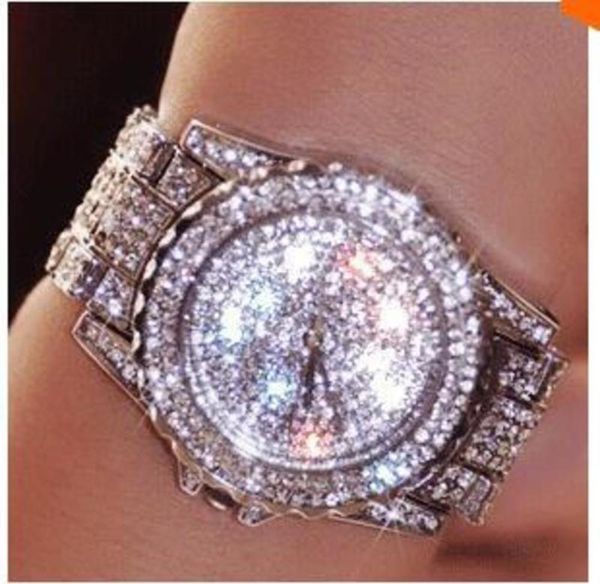 crystal diamond fashion women's watch luxury leisure fashion quartz watch, Slivery;brown
crystal diamond fashion women's watch luxury leisure fashion quartz watch, Slivery;brown