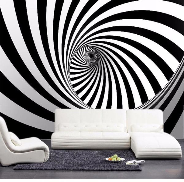 new 8d large mural black white irregular lines vortex spiral 3d mural wallpaper 3d wall wall paper for living room decor
new 8d large mural black white irregular lines vortex spiral 3d mural wallpaper 3d wall wall paper for living room decor