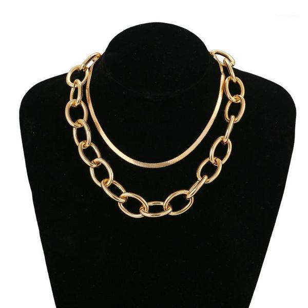 8seasons punk multilayer layered necklace gold color women party club link chains fashion choker jewelry 37.5cm long, 1 piece1, Golden;silver
8seasons punk multilayer layered necklace gold color women party club link chains fashion choker jewelry 37.5cm long, 1 piece1, Golden;silver