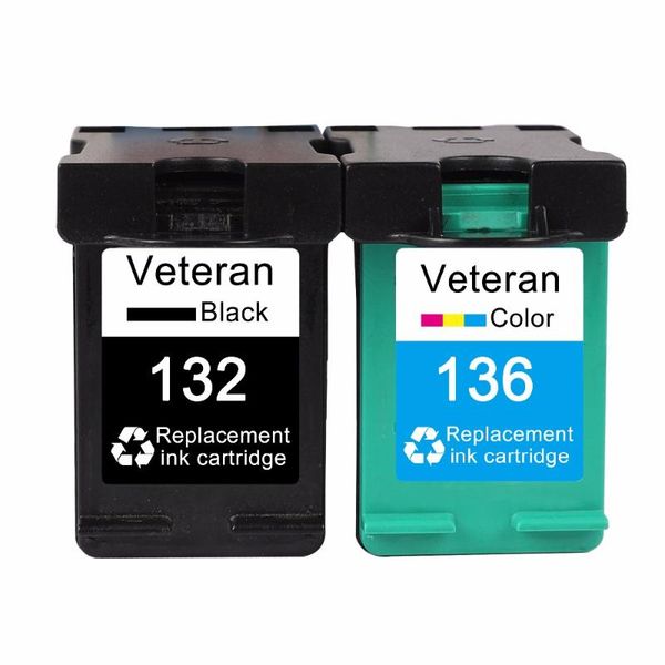 veteran 132 136 compatible ink cartridge replacement for 132 136 for psmart 2573 c3183 officejet 6213 psc 1513 printer
veteran 132 136 compatible ink cartridge replacement for 132 136 for psmart 2573 c3183 officejet 6213 psc 1513 printer