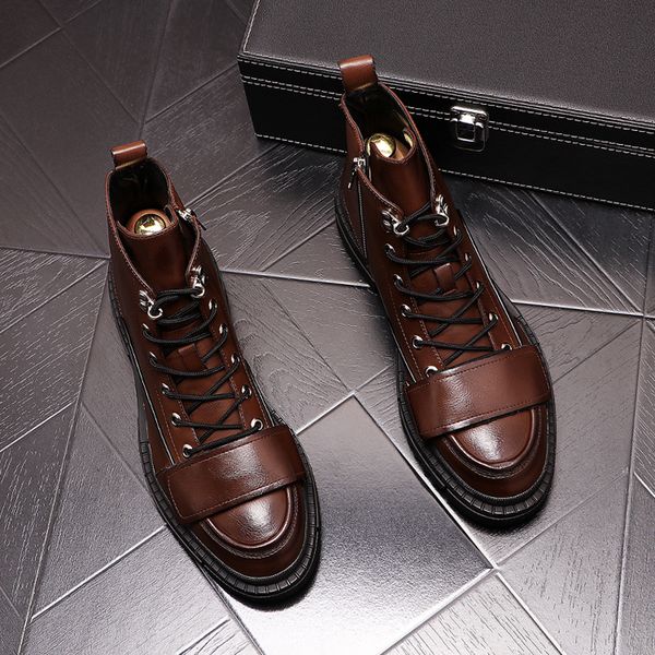 of new arrival leisure men, black cowboy boots brown platform shoes leather vintage ankle boots, male chaussures boots. eaac
of new arrival leisure men, black cowboy boots brown platform shoes leather vintage ankle boots, male chaussures boots. eaac