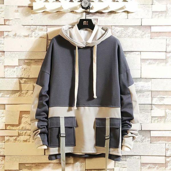 new men's hoodies kpop style streetwear pockets sweatshirts men casual harajuku men clothing pullover loose hoodies men 2021, Black
new men's hoodies kpop style streetwear pockets sweatshirts men casual harajuku men clothing pullover loose hoodies men 2021, Black