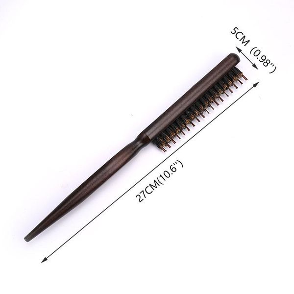 hair brushes 1pc flat wooden teasing comb backcombing brush professional nylon bristle material, Silver
hair brushes 1pc flat wooden teasing comb backcombing brush professional nylon bristle material, Silver