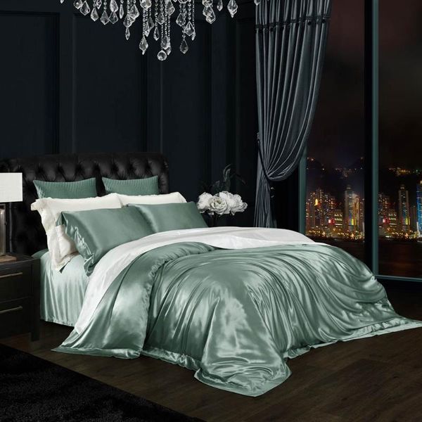 bedding sets papa&mima 100% natural mulberry silk king size solid color duvet cover sheet pillow sham linens
bedding sets papa&mima 100% natural mulberry silk king size solid color duvet cover sheet pillow sham linens