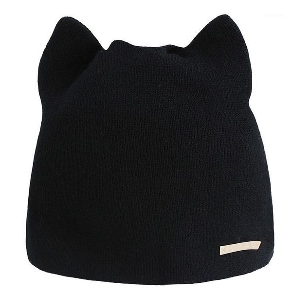 cute cat ear women hat warm winter autumn soft knitted beanie solid color lady cap casual skullies beanies1, Blue;gray
cute cat ear women hat warm winter autumn soft knitted beanie solid color lady cap casual skullies beanies1, Blue;gray