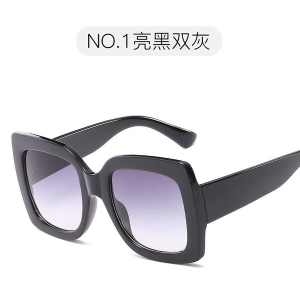oloey trendy large square women sunglasses personality uv protection sun glasses for girls european american fashion oculos, White;black
oloey trendy large square women sunglasses personality uv protection sun glasses for girls european american fashion oculos, White;black