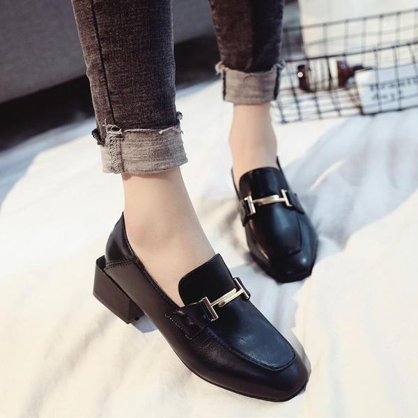 shoes woman 2020 casual female sneakers oxfords modis flats loafers with fur square toe metal chain low heels shallow mouth new, Black
shoes woman 2020 casual female sneakers oxfords modis flats loafers with fur square toe metal chain low heels shallow mouth new, Black