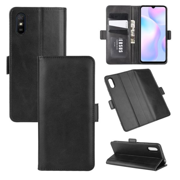 for xiaomi redmi 9a dual-side magnetic buckle horizontal flip leather case with holder card slots wallet
for xiaomi redmi 9a dual-side magnetic buckle horizontal flip leather case with holder card slots wallet
