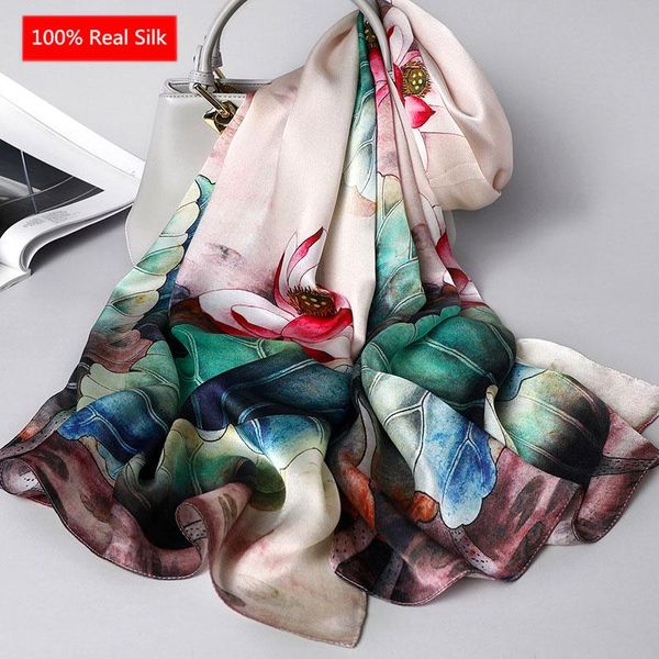 100% real silk scarf women designer shawls and wraps elegant floral print soft winter scarves femme hijab, Blue;gray
100% real silk scarf women designer shawls and wraps elegant floral print soft winter scarves femme hijab, Blue;gray