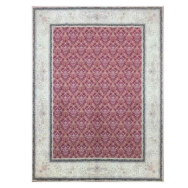 9.25'x12.25' red floral colour design hand knotted silk carpet oriental silk rug
9.25'x12.25' red floral colour design hand knotted silk carpet oriental silk rug