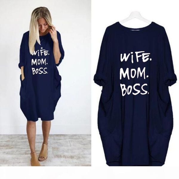 summer women letter printed dresses fashion crew neck panelled ladies dresses casual loose long sleeve apparel plus size s-5xl, Black;gray
summer women letter printed dresses fashion crew neck panelled ladies dresses casual loose long sleeve apparel plus size s-5xl, Black;gray
