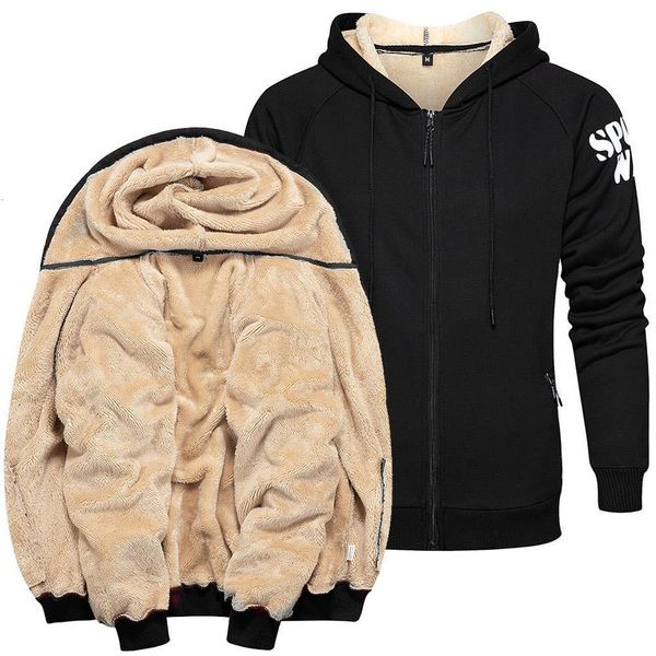 mens hoodies winter thick warm hoodies fur lined super warm zipper hoodie jacket men fleece sweatshirts zipper coat plus size, Black
mens hoodies winter thick warm hoodies fur lined super warm zipper hoodie jacket men fleece sweatshirts zipper coat plus size, Black