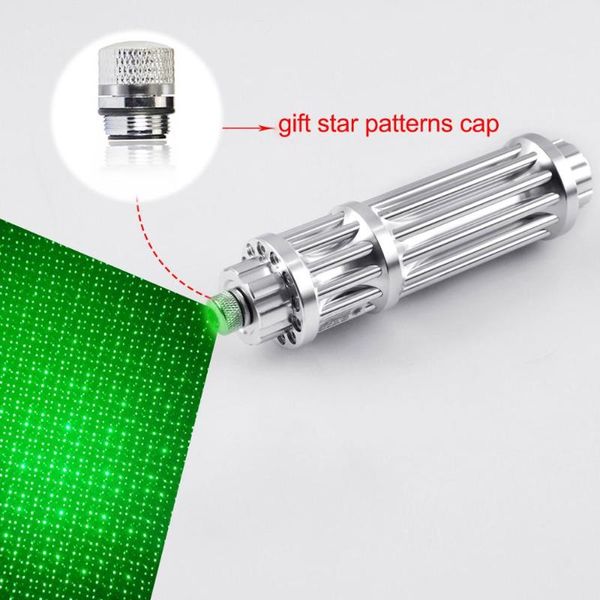 cwlaser high power 532nm / 650nm red / 450nm red handheld gatling shape focusable laser pointer (silver)
cwlaser high power 532nm / 650nm red / 450nm red handheld gatling shape focusable laser pointer (silver)