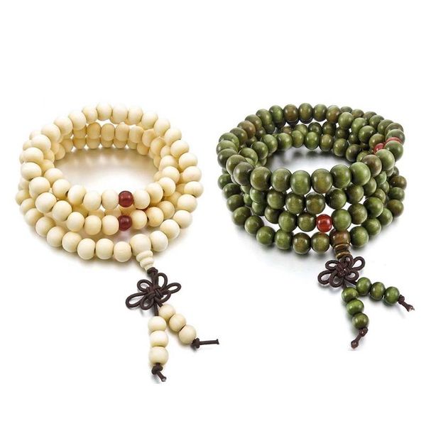 2 pcs 8mm wood necklace tibetan sandal 108 pcs bead buddhist prayer bracelet man woman , green with white, Golden;silver
2 pcs 8mm wood necklace tibetan sandal 108 pcs bead buddhist prayer bracelet man woman , green with white, Golden;silver